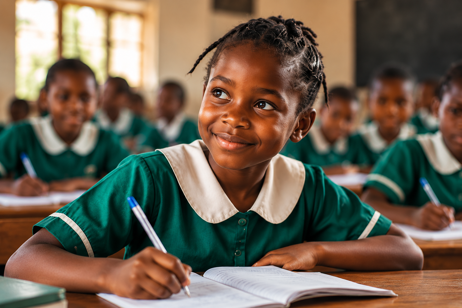 Student supported through Annie Okonkwo Foundation USA education initiatives